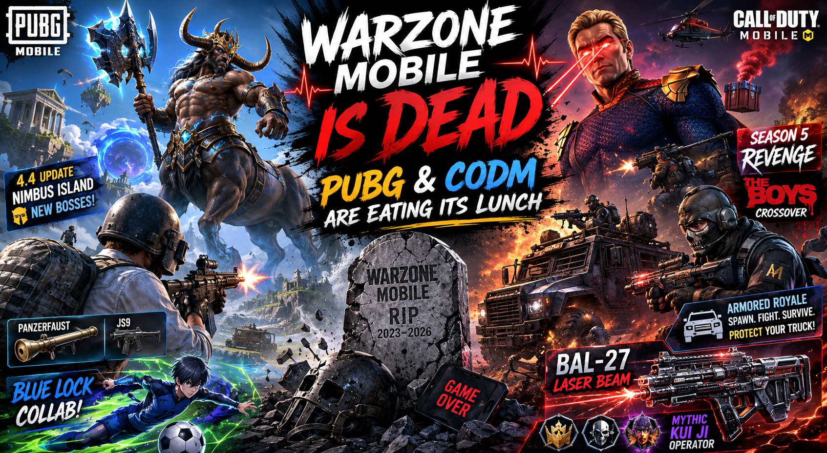 Warzone Mobile is Officially Dead. Here’s Why PUBG and CODM Are Eating Its Lunch